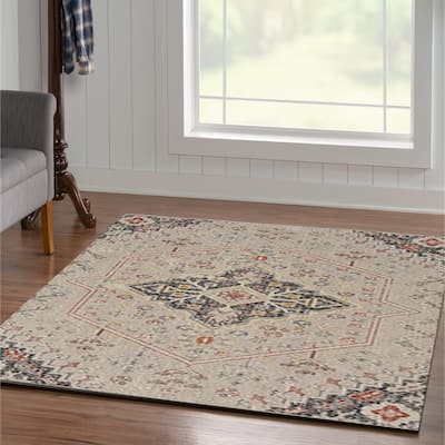 Linon Great Zero Rollins Bohemian & Eclectic Rug