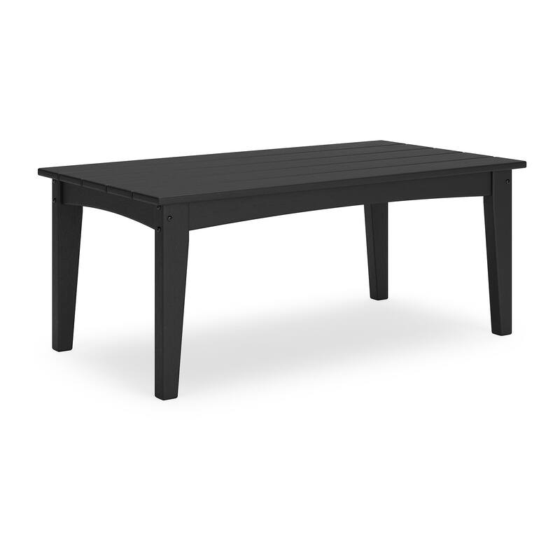 Signature Design by Ashley Hyland wave Outdoor Coffee Table - 44.13" W x 24" D x 18.13" H
