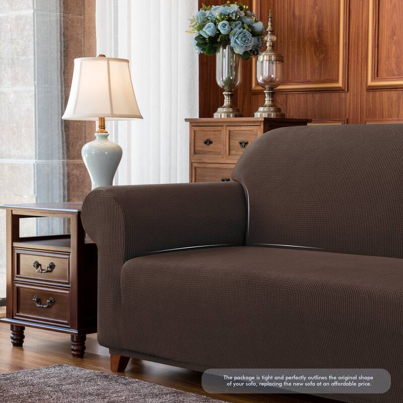 Subrtex Stretch Armchair Slipcover 1 Piece Spandex Furniture Protector