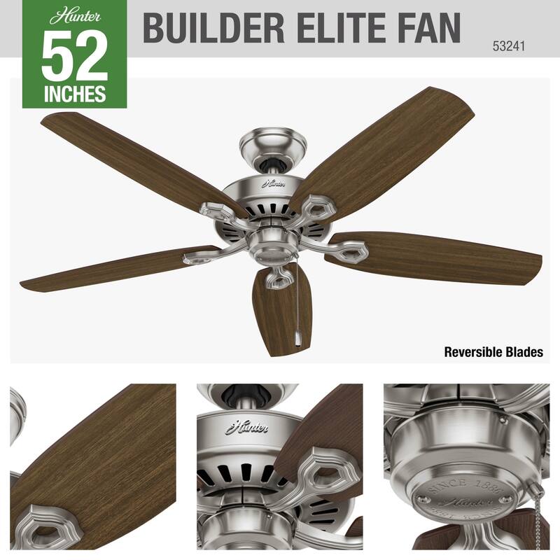 Hunter Fan Builder Elite - 52" - Bronze