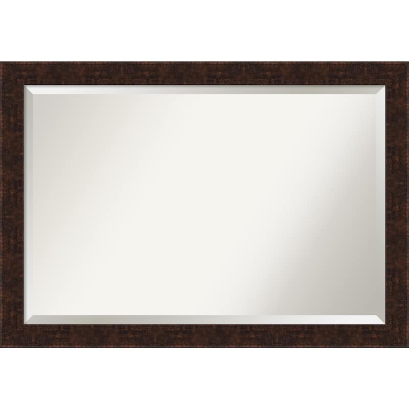 Beveled Bathroom Wall Mirror - William Frame