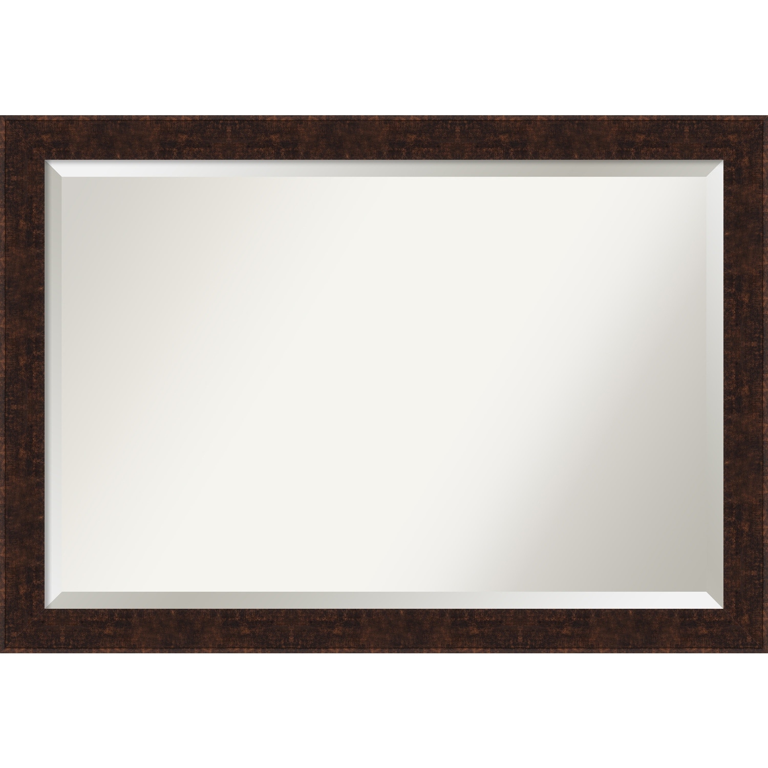 Beveled Bathroom Wall Mirror - William Frame