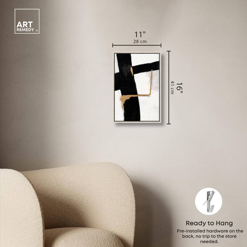 Dichotomy IV Canvas by Art Remedy