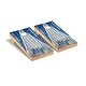 preview thumbnail 1 of 3, Middle Tennessee State Blue Raiders Triangle Cornhole Board Set