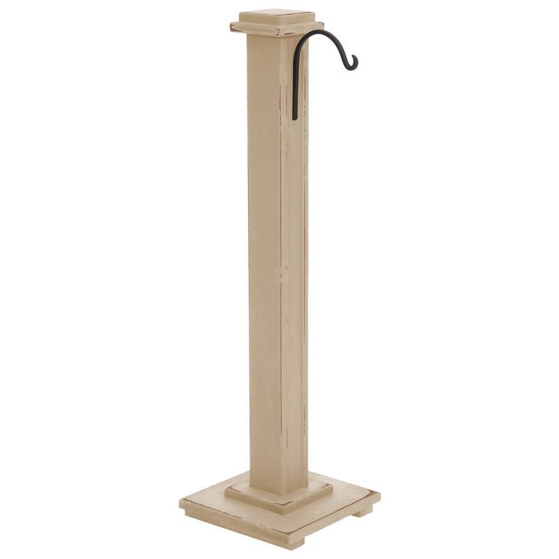 Farmhouse Lantern Holder - Cottage Tan