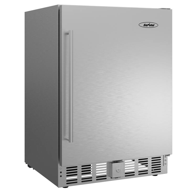 Outdoor & Indoor 5 Cu. Ft. Stainless Steel Refrigerator