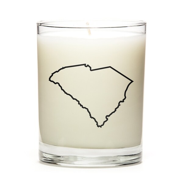 Custom Gift - Map Outline of South-Carolina U.S State, Lemon