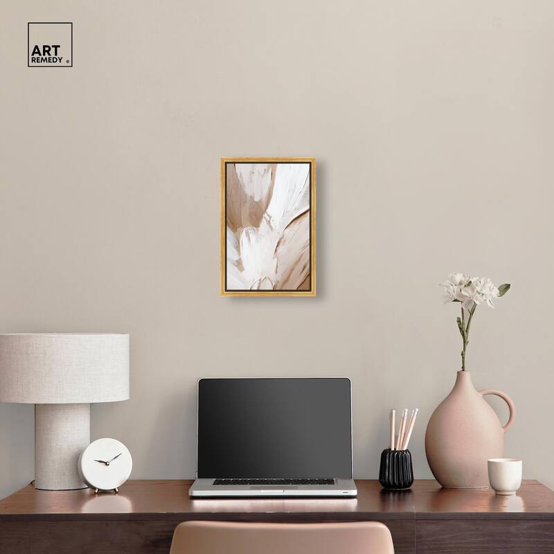 Fawn and Frost Canvas by Art Remedy
