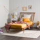 preview thumbnail 4 of 88, Middlebrook Blaney Solid Wood Spindle Platform Bed