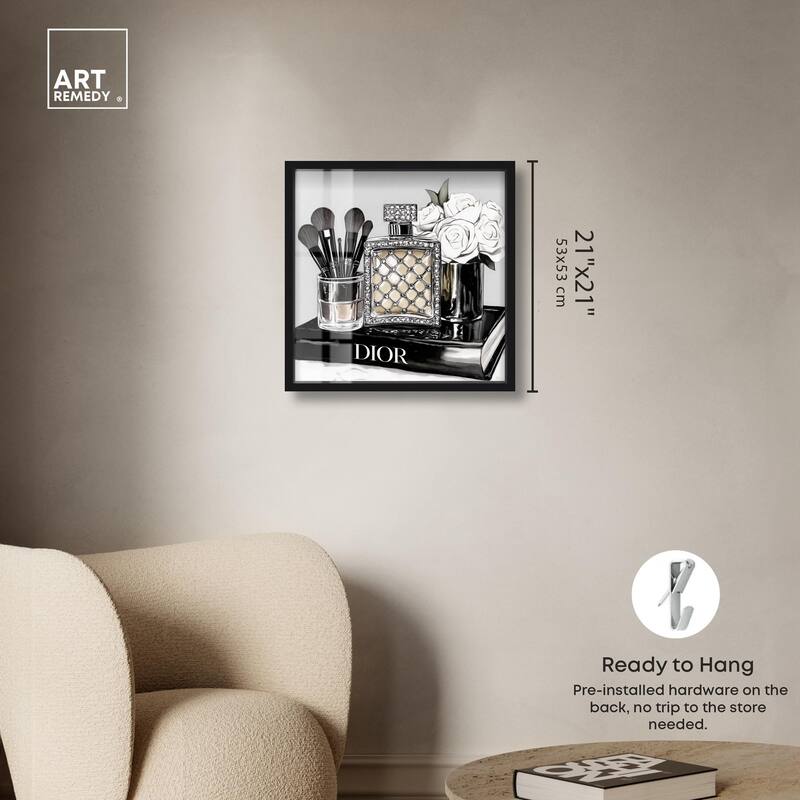 Classy Ink Glam Setup Shadowbox by Art Remedy