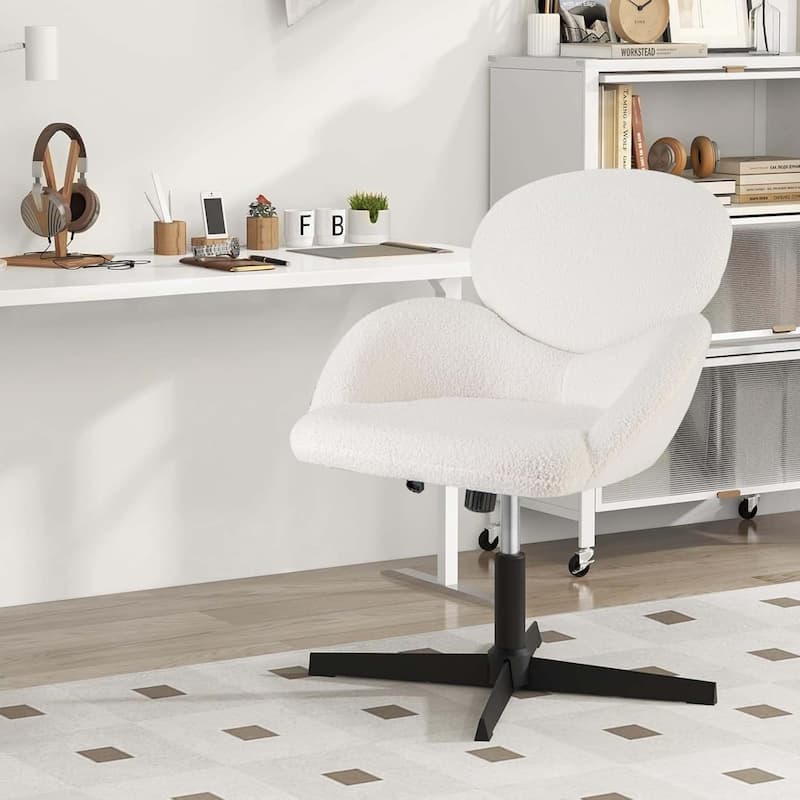 Cross-legged Chair with Adjustable Height for Home Office