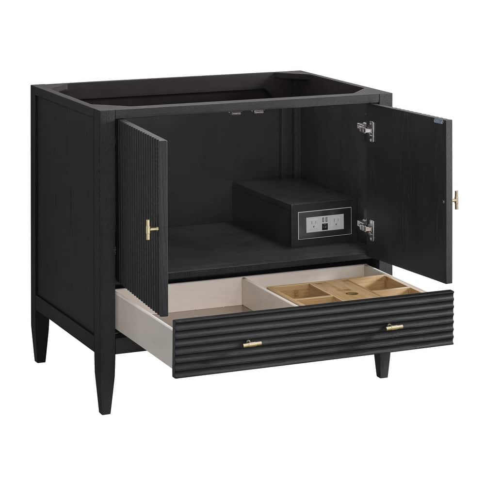 James Martin Vanities 485-V36 Myrrin 36" Single Basin Wood Vanity