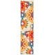 preview thumbnail 33 of 36, SAFAVIEH Cabana Elvezia Indoor/ Outdoor Waterproof Patio Floral Rug 2'2" x 17' Runner - Ivory/Orange