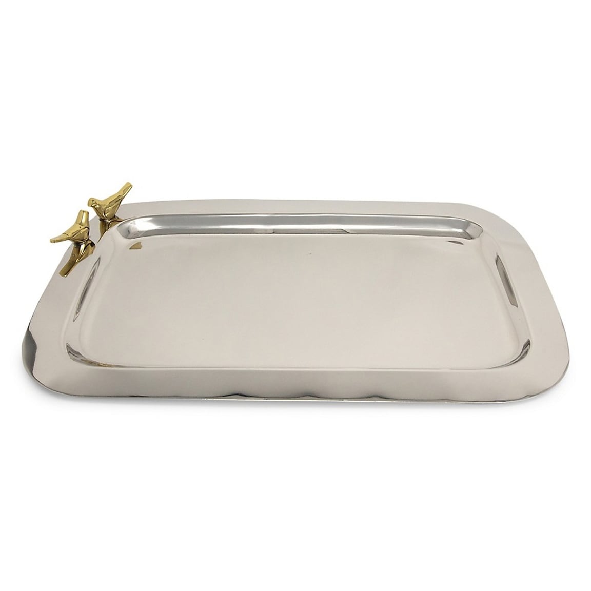 Jiallo Love Birds Rectangular Tray 15.25 x 9"