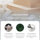preview thumbnail 6 of 6, BELLEZE Lucy Upholstered Rocking Chair - White