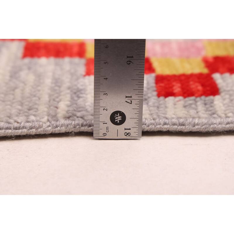 ECARPETGALLERY Hand-knotted Shalimar Grey Wool Rug - 7'11 x 10'0