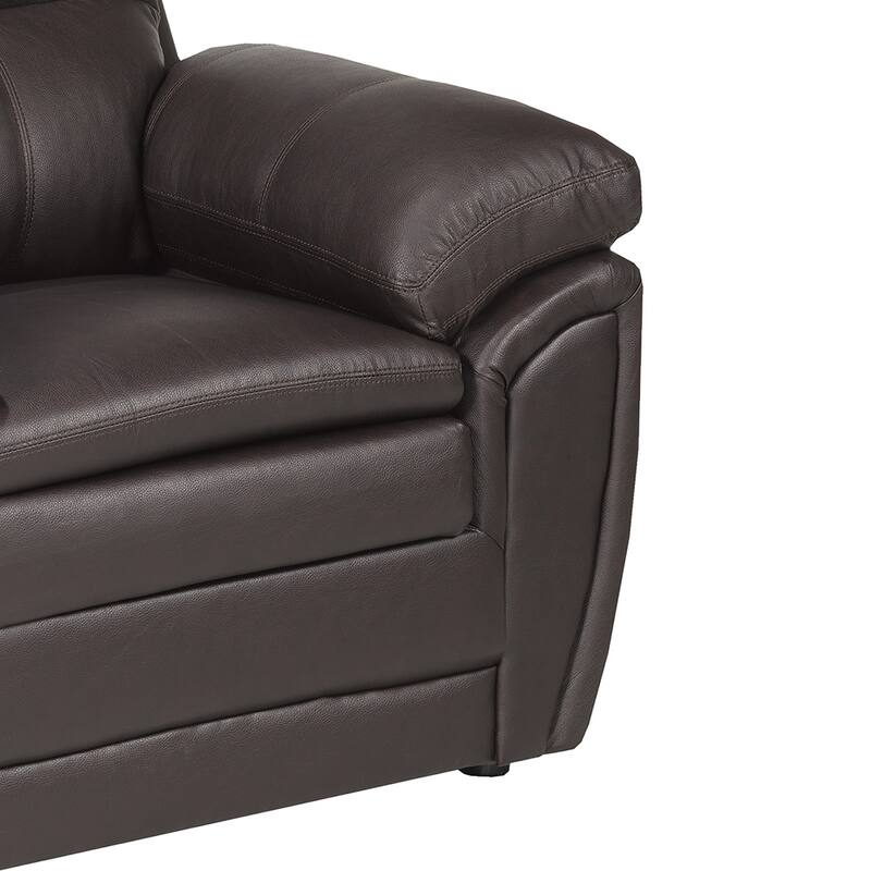 Simon Leather Gel Upholstered Chair