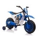 preview thumbnail 15 of 47, 12V Kids Motorcycle Ride-On with Durable Build, Training Wheels, and Comfortable Seating for Ages 3-6