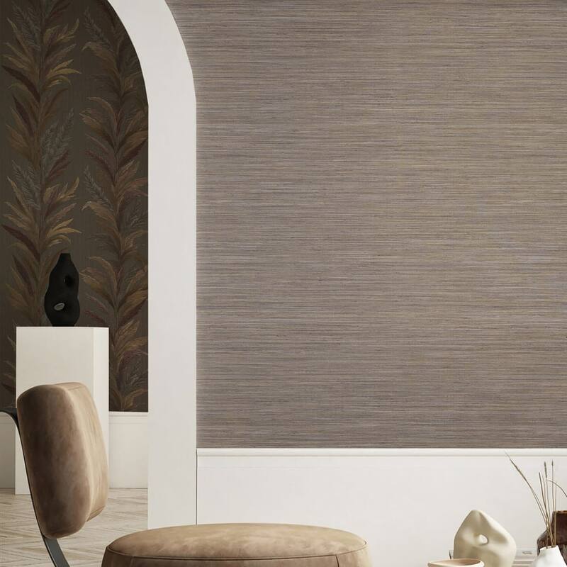 Galerie Wallcoverings Ornamenta Collection Horizontal Texture Matte Finish Vinyl on Non-woven Wallpaper Roll