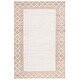 preview thumbnail 10 of 10, SAFAVIEH Handmade Natural Fiber Trautchen Farmhouse Trellis Border Jute Rug 4' x 6' - Natural/Ivory - Rectangle