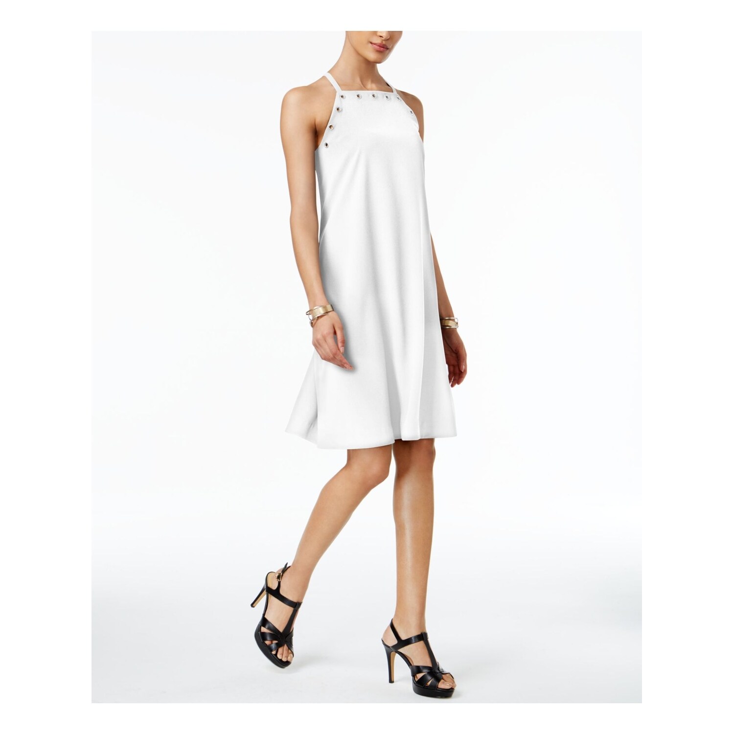 alfani white dress