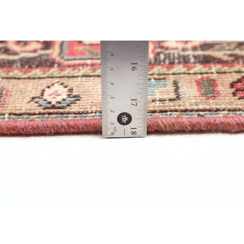 ECARPETGALLERY Hand-knotted Antalya Vintage Red Wool Rug - 6'6 x 9'8