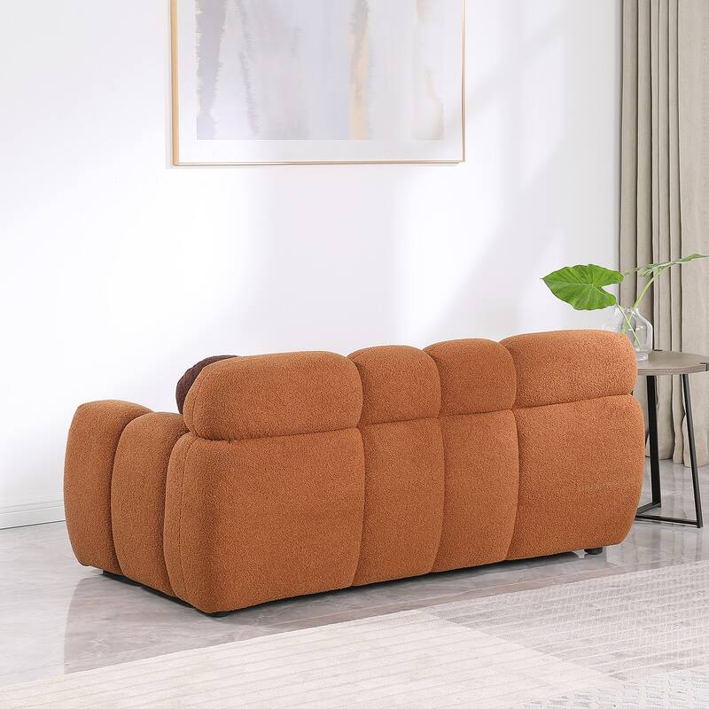 Modern ergonomic marshmallow sofa for living room