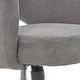preview thumbnail 20 of 25, Serta Valetta Home Office Chair, Home Desk Chair with Memory Foam Padding, Chrome-Finished Stainless-Steel Base,