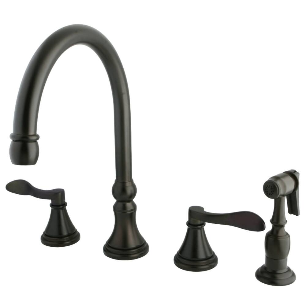 Kingston Brass NuFrench Kitchen Faucet - Includes Side Spray
