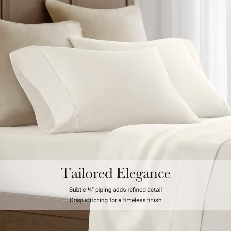 Harbor House 100% Egyptian Cotton Sateen Pillowcase Set