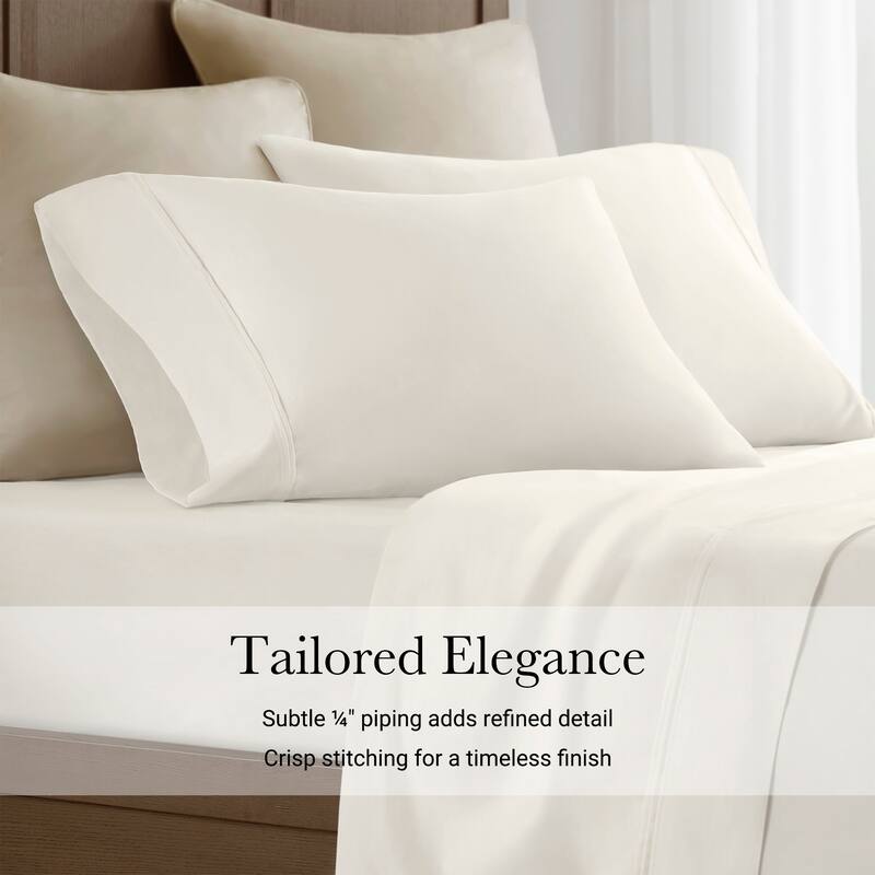 Harbor House 100% Egyptian Cotton Sateen Sheet Set