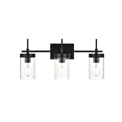 Elegant Lighting LD7319W24 Taryin 3 Light 24" Wide Vanity Light