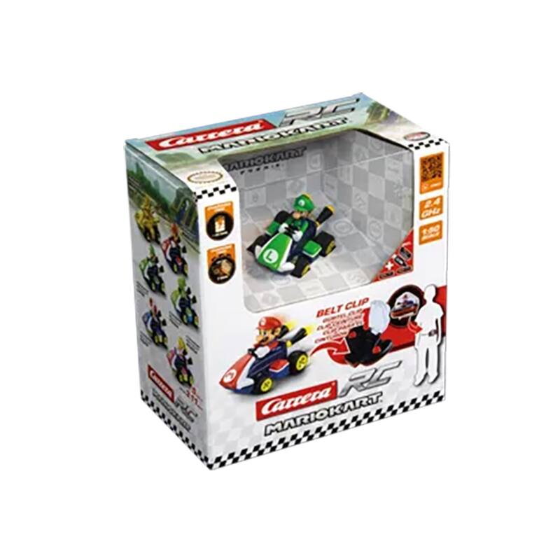 Carrera Kid's 2.4GHz RC Nintendo Mario Kart Mini Remote Control Toy Car, Luigi