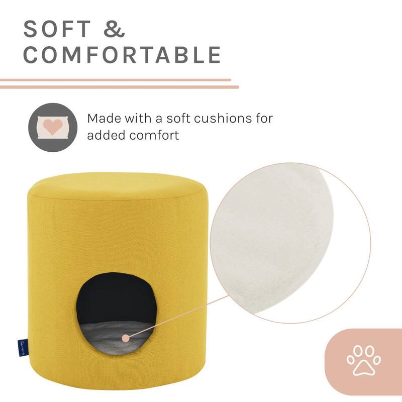 Orbit 15.75'' Pet enclosure In Yellow - 15.75