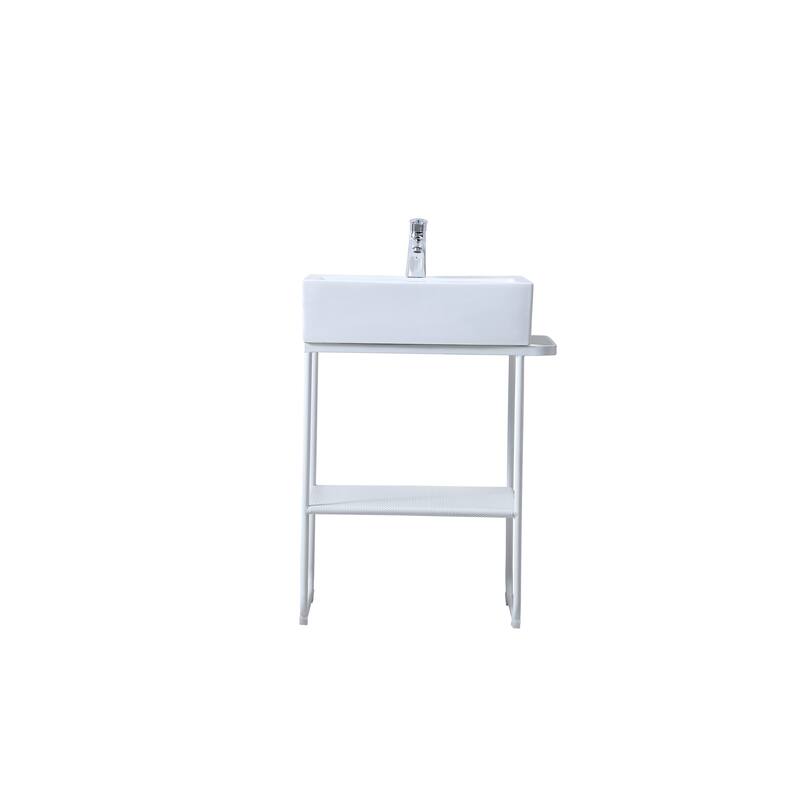 25" Modern Farmhouse Single Bathroom Vanity Sink