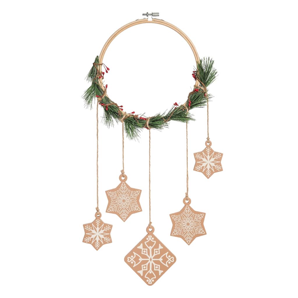 Wreath Snowflake Mobile