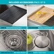 preview thumbnail 5 of 100, KRAUS Kore Workstation Farmhouse Apron Stainless Steel Kitchen Sink