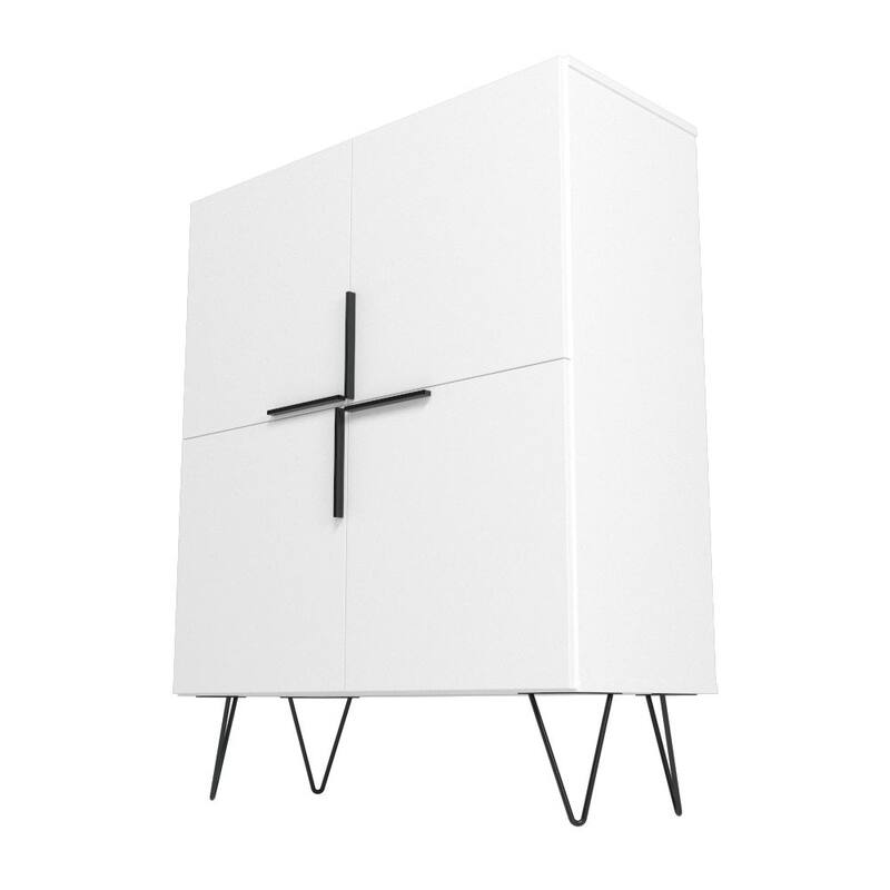 Beekman 43.7 Low Cabinet with 4 Shelves