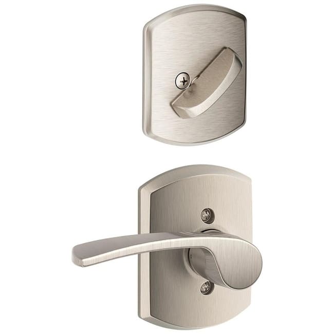 Schlage Merano Right Handed One-Sided Dummy Interior Pack with