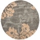 preview thumbnail 27 of 57, SAFAVIEH Florida Shag Hilde Floral 1.2-inch Thick Rug