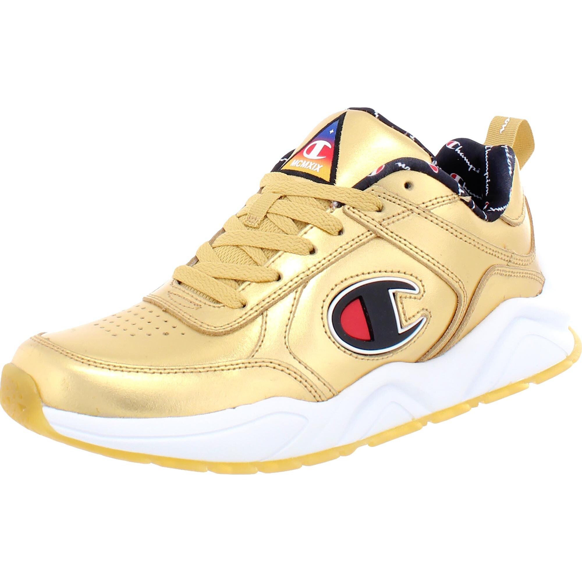 champion gold sneakers