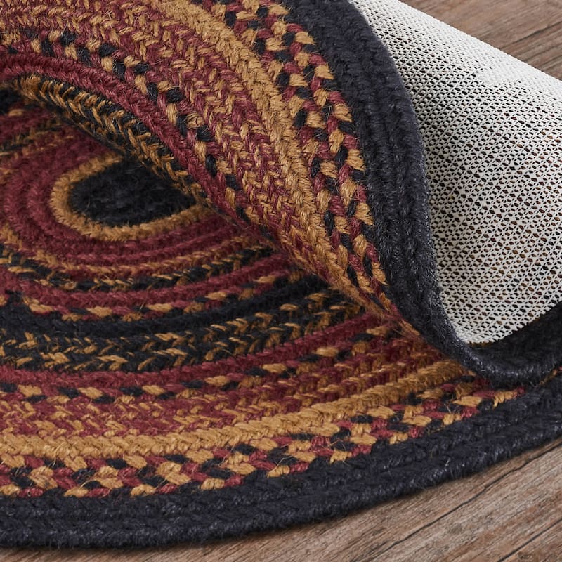 Heritage Farms Jute Rug Oval w/ Pad 60x96 - 3'6"