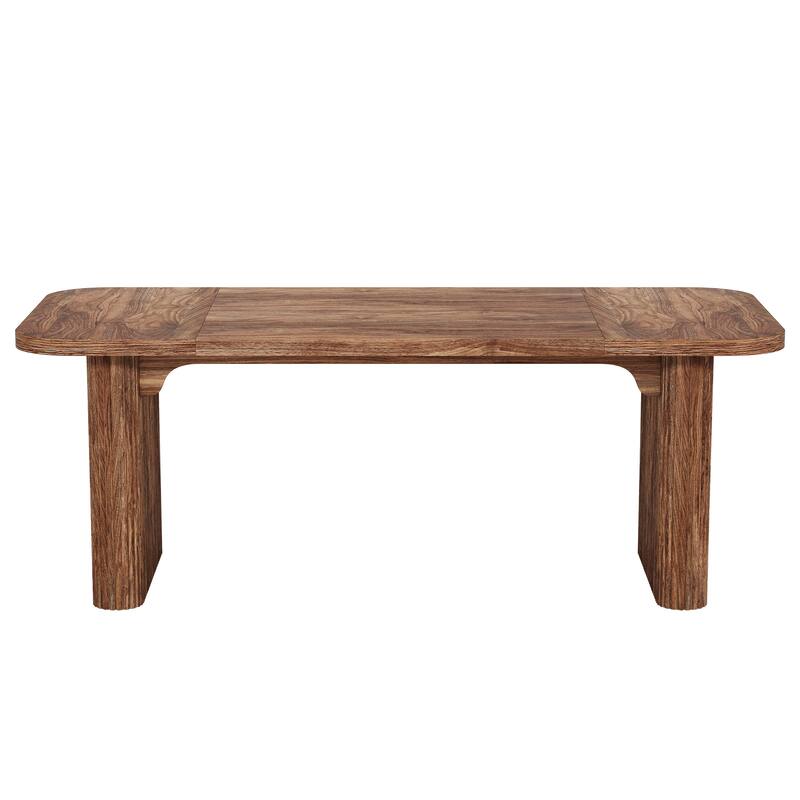 Large Wood Executive Desk, Modern Computer Desk, Home Office Workstation Boss Desk