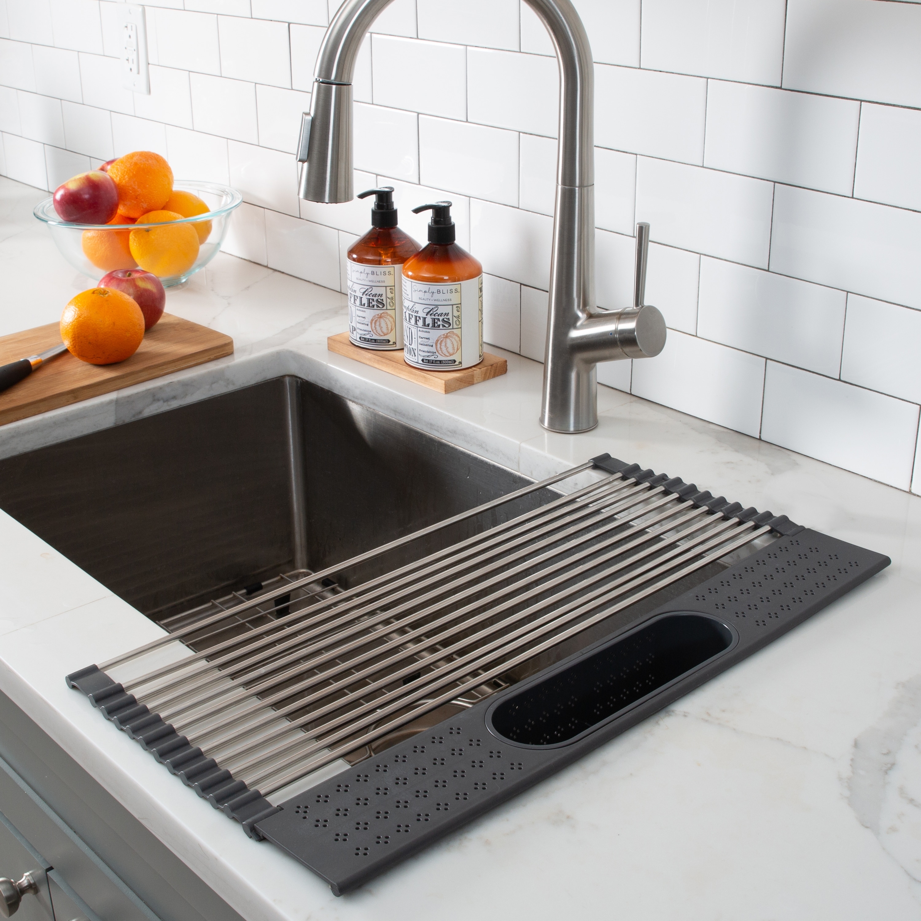 Over the sink dish rack bed bath & beyond 2025