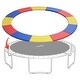 preview thumbnail 1 of 0, 15FT Trampoline Replacement Safety Pad Bounce Frame Waterproof Cover - Multi