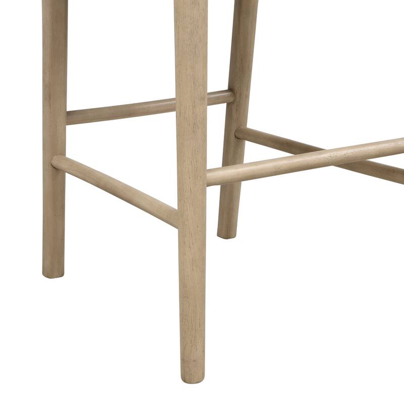 Christopher Knight Home - Adaline Modern Upholstered Counter Stool Set of 2 with Ladder Back