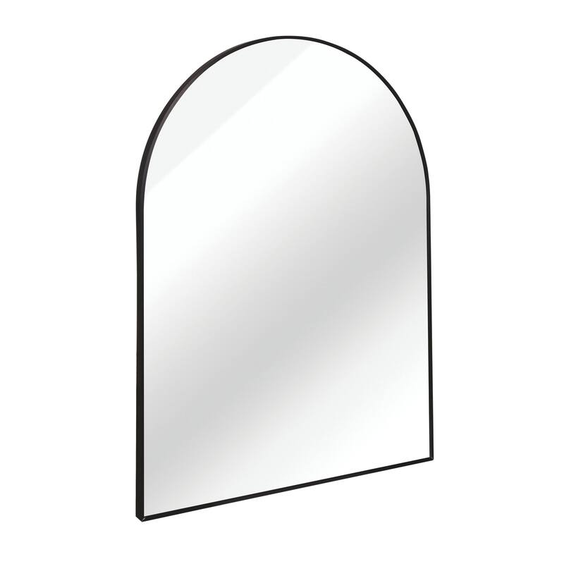 Metal Framed Arched Bathrrom Mirror for Wall