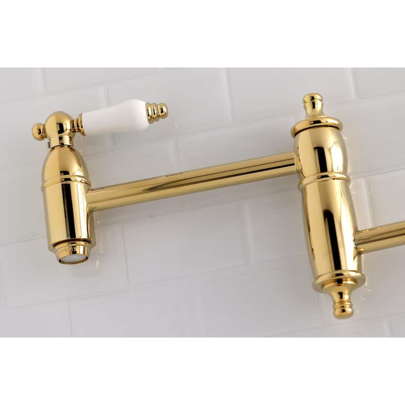 Restoration Wall Mounted Pot Filler Faucet