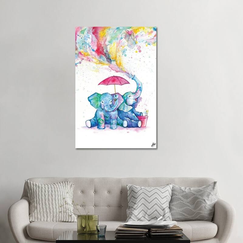 iCanvas "Double Trouble" by Marc Allante Canvas Print - 48x32x1.5