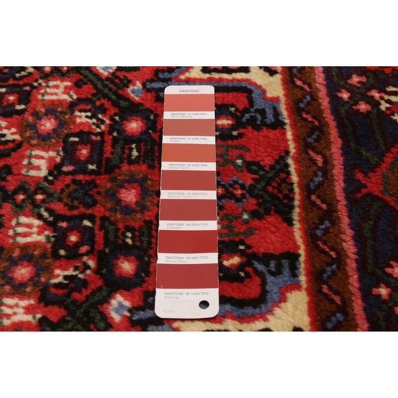 ECARPETGALLERY Hand-knotted Andelz Copper, Red Wool Rug - 3'3 x 6'7